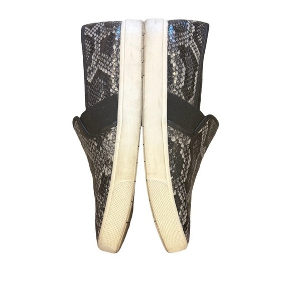 Vince Blair Snakeskin Embossed Leather Slip-On - Picture 5 of 7